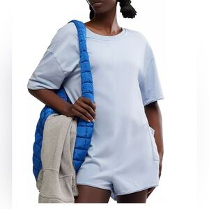 NWT Free People Movement Hot Shot Tee Romper